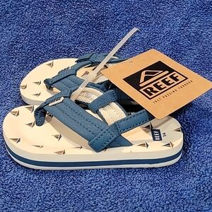 Reef Ahi Mint Boat size 3/4 sandles. New with tags